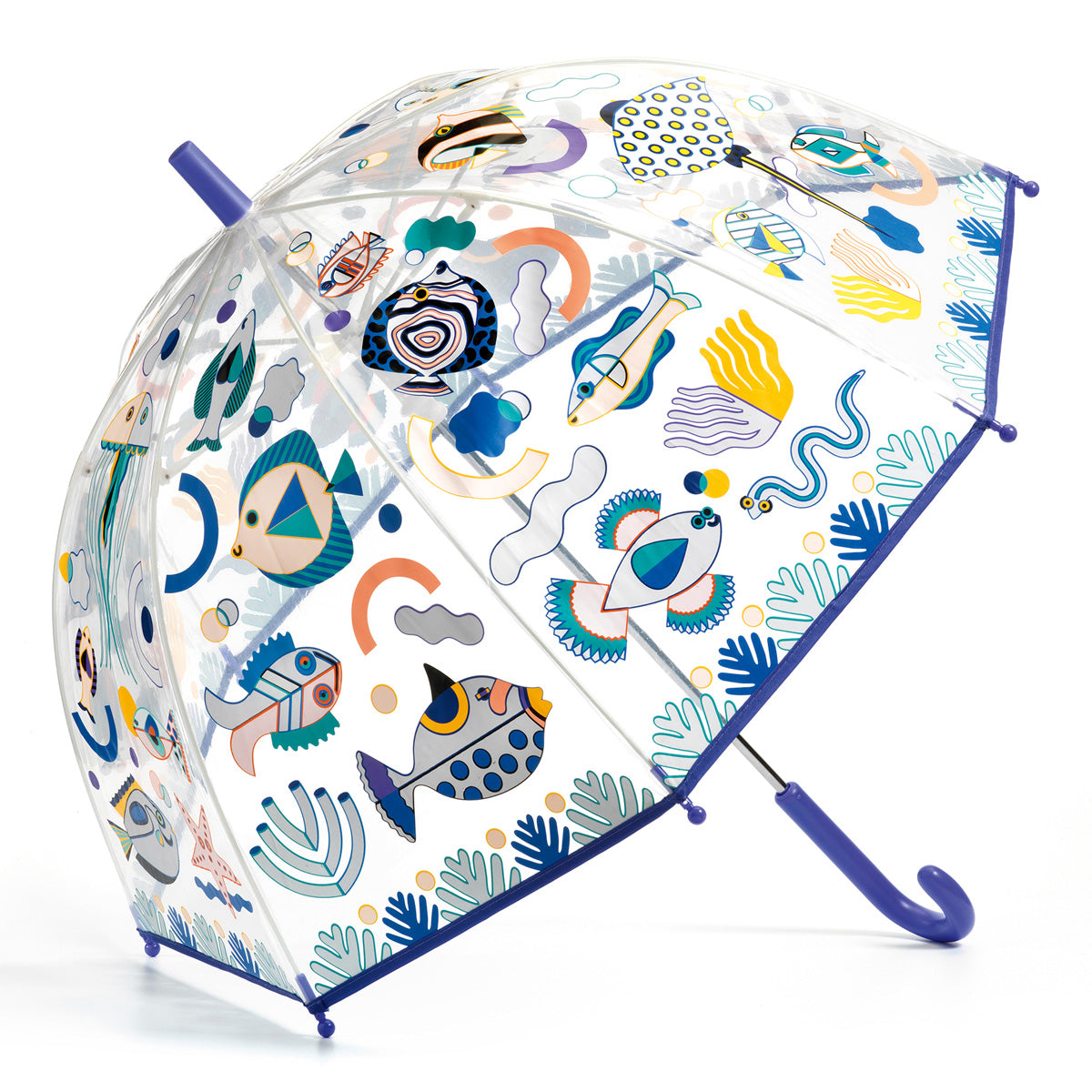 Guarda-Chuva Peixes que Mudam de Cor Djeco, imagem principal | djeco-guarda-chuva-peixes-muda-cor-lollakids