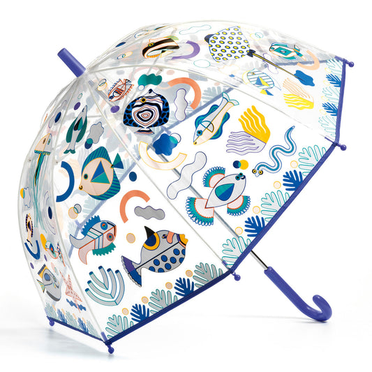 Guarda-Chuva Peixes que Mudam de Cor Djeco, imagem principal | djeco-guarda-chuva-peixes-muda-cor-lollakids