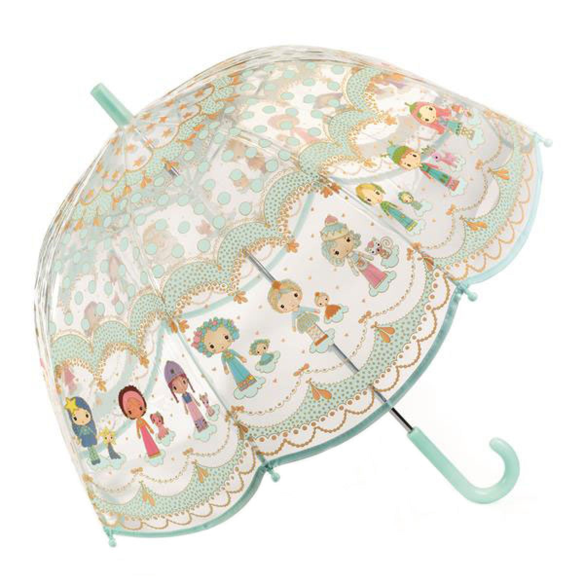 Guarda-chuva Transparente Tinyly Djeco para Crianças | Lolla Kids