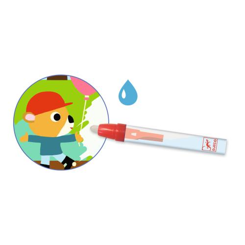 No Parque – Jogo de Colorir com Água (+18 Meses) – Djeco