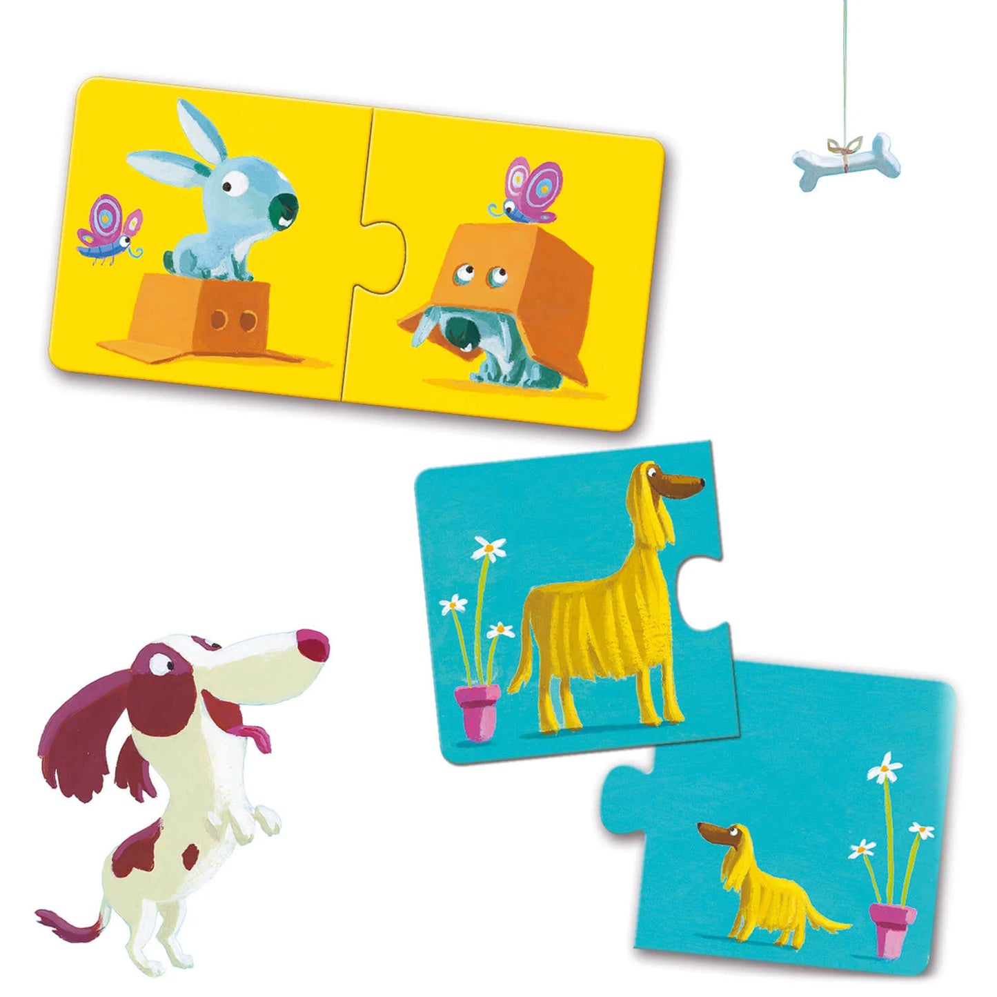 Ilustrações claras e apelativas que facilitam a compreensão e a associação visual.