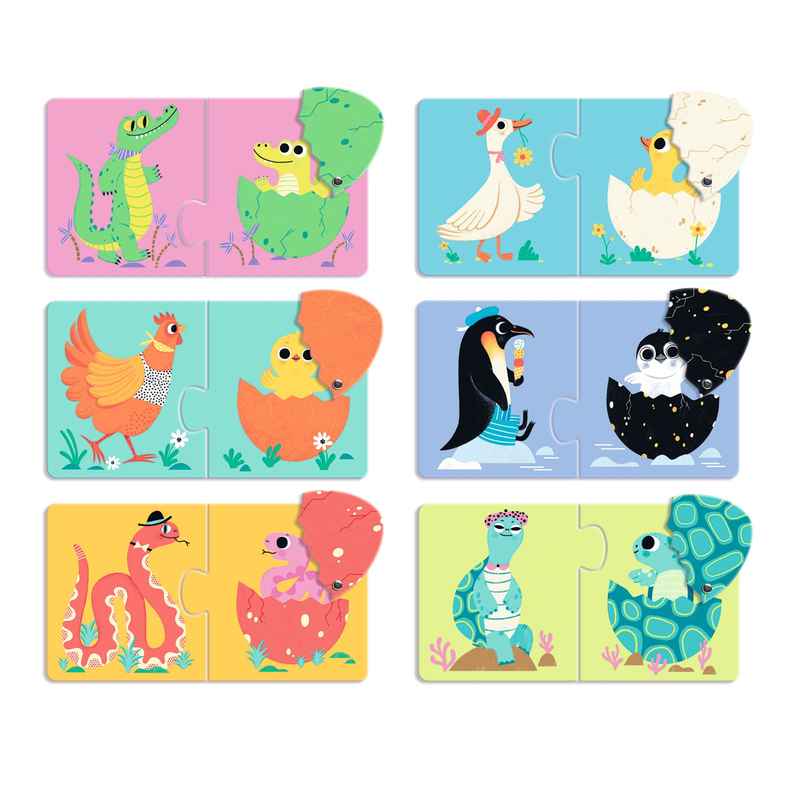 Peças grandes, ideais para mãos pequenas