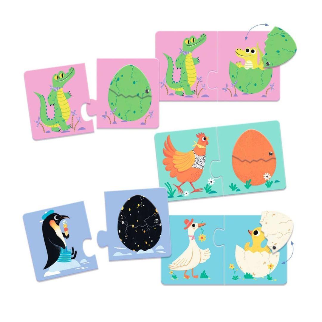 Uma surpresa divertida em cada puzzle