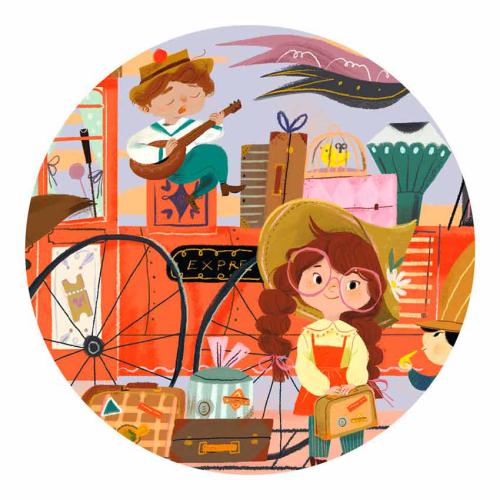 Ilustrações ricas em cor e detalhe que estimulam a imaginação e a criação de histórias.