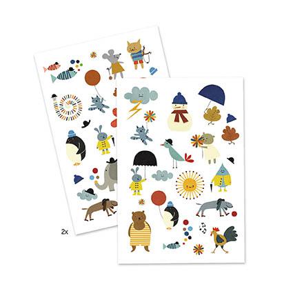 50 Tatuagens Pequenas Coisas Bonitas Djeco +3 anos
