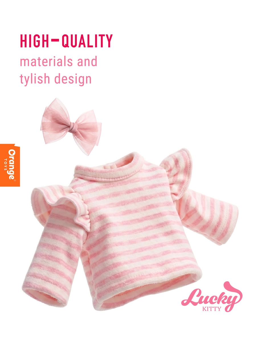 Conjunto de roupa Chic de Inverno da Orange Toys para peluches Lucky Kitty | orange-toys-roupa-peluche-lucky-kitty-chic-de-inverno-lollakids
