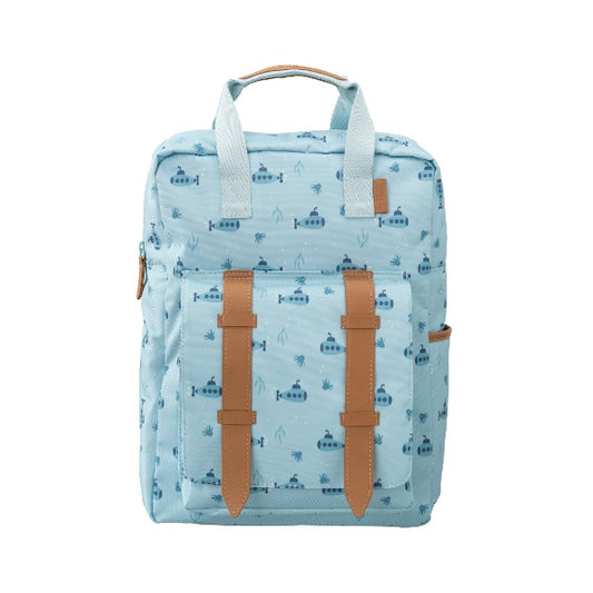 Mochila Fresk Submarinos sustentável em PET reciclado | Lolla Kids