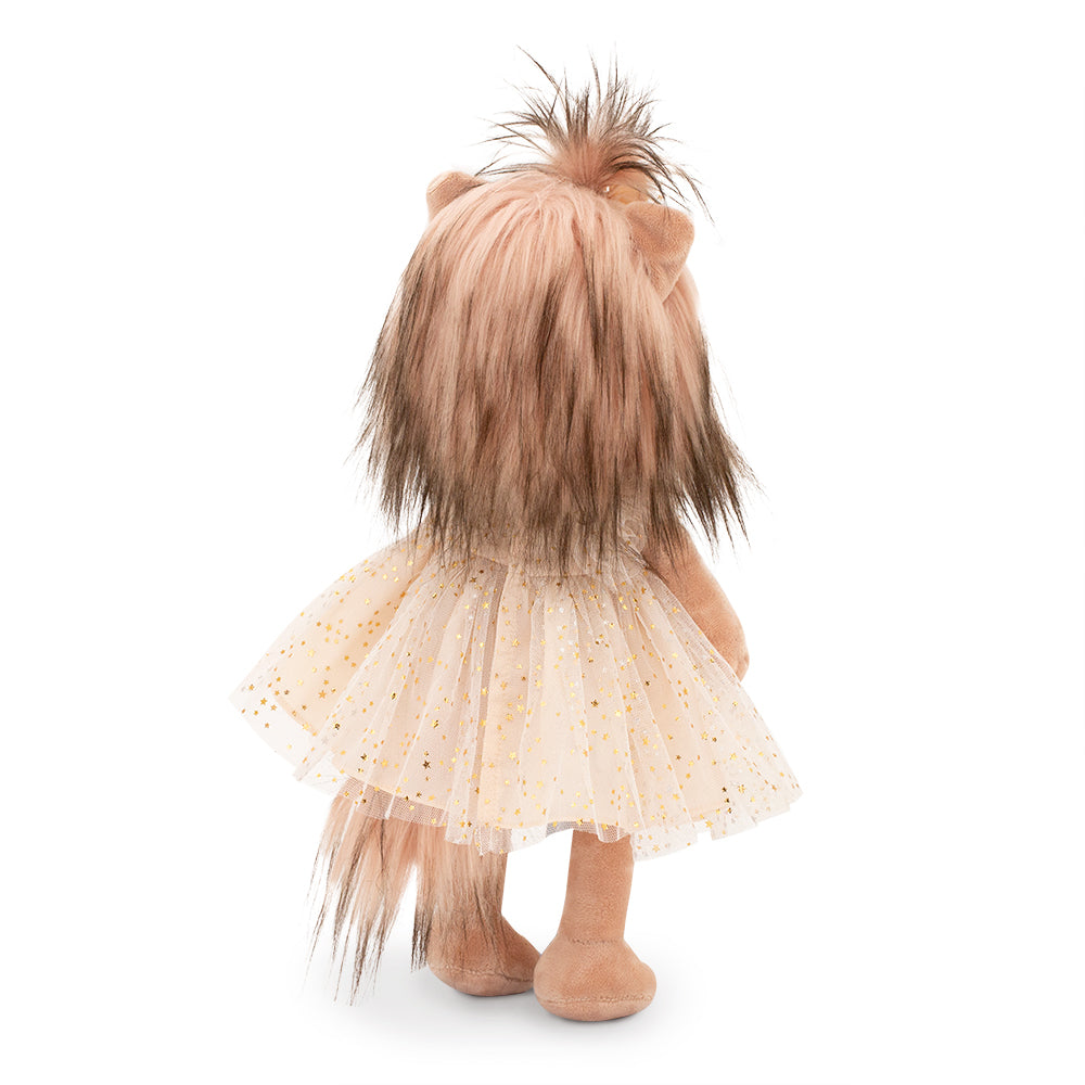 Cadela de peluche branco pérola Lucky Yoyo Starlight da coleção Lucky Doggy, 38 cm | orange-toys-peluche-lucky-doggy-branco-lollakids
