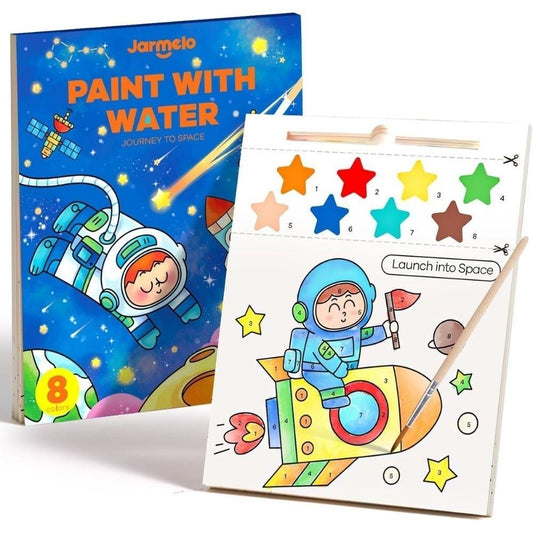 Livro de Pintura com Aguarelas - Espaço