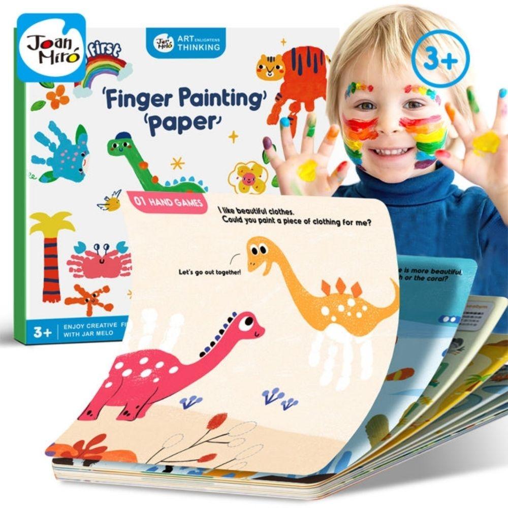 Caderno para Pintura de Dedos