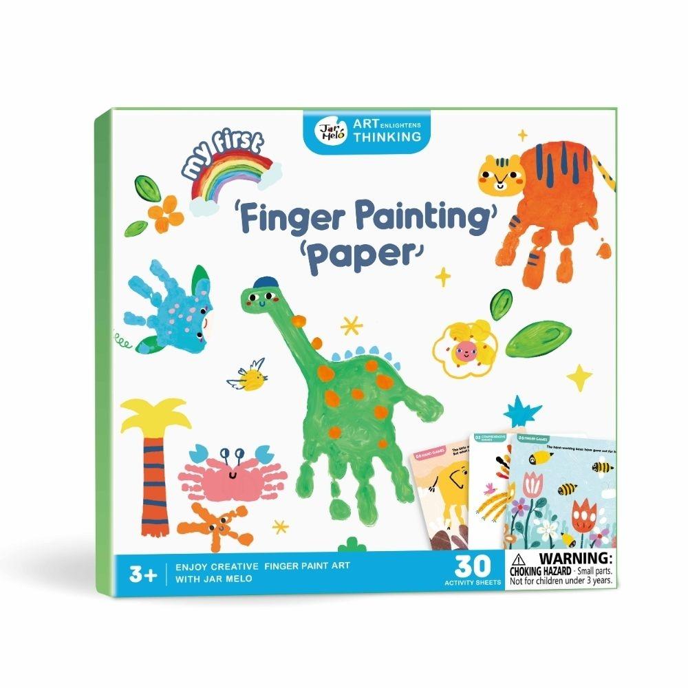 Caderno para Pintura de Dedos