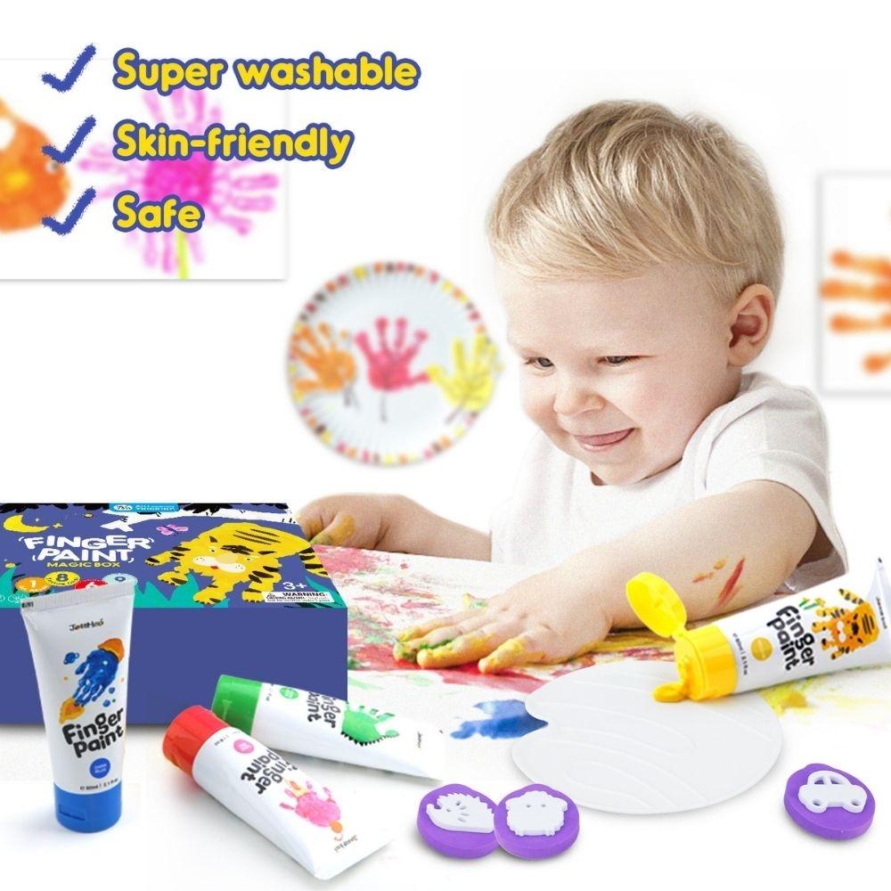 Set Criativo de Pintura de Dedos | Magic Box