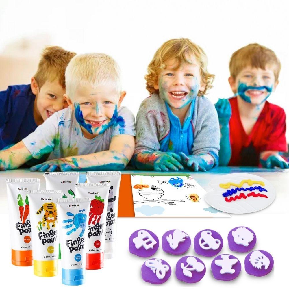 Set Criativo de Pintura de Dedos | Magic Box
