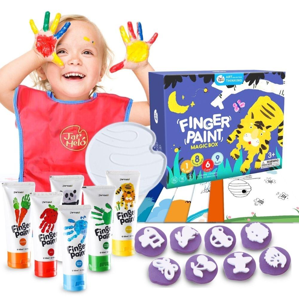 Set Criativo de Pintura de Dedos | Magic Box