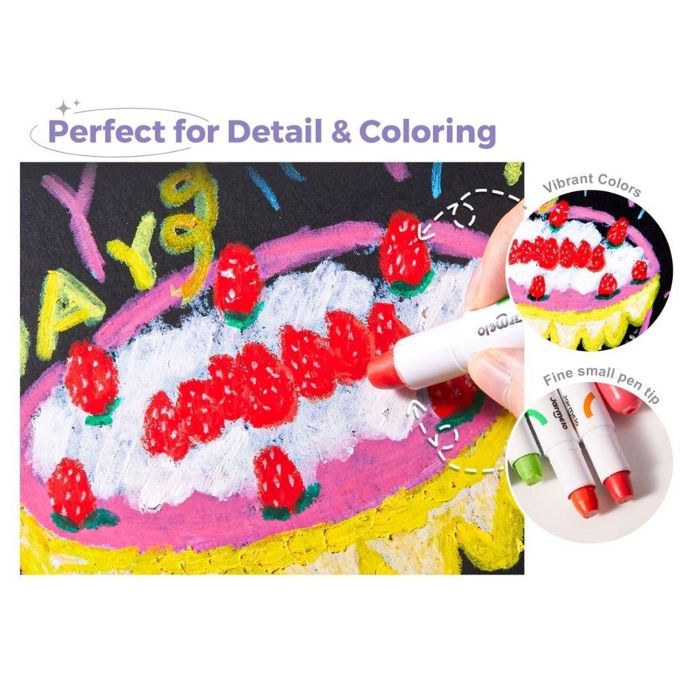 Conjunto de Tintas Sólidas Laváveis ( 30 Unidades)