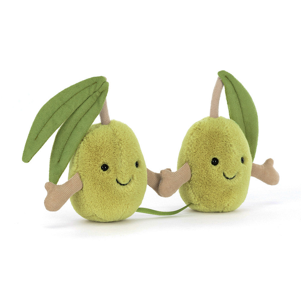 Peluche Jellycat Amuseables conjunto 2 azeitonas