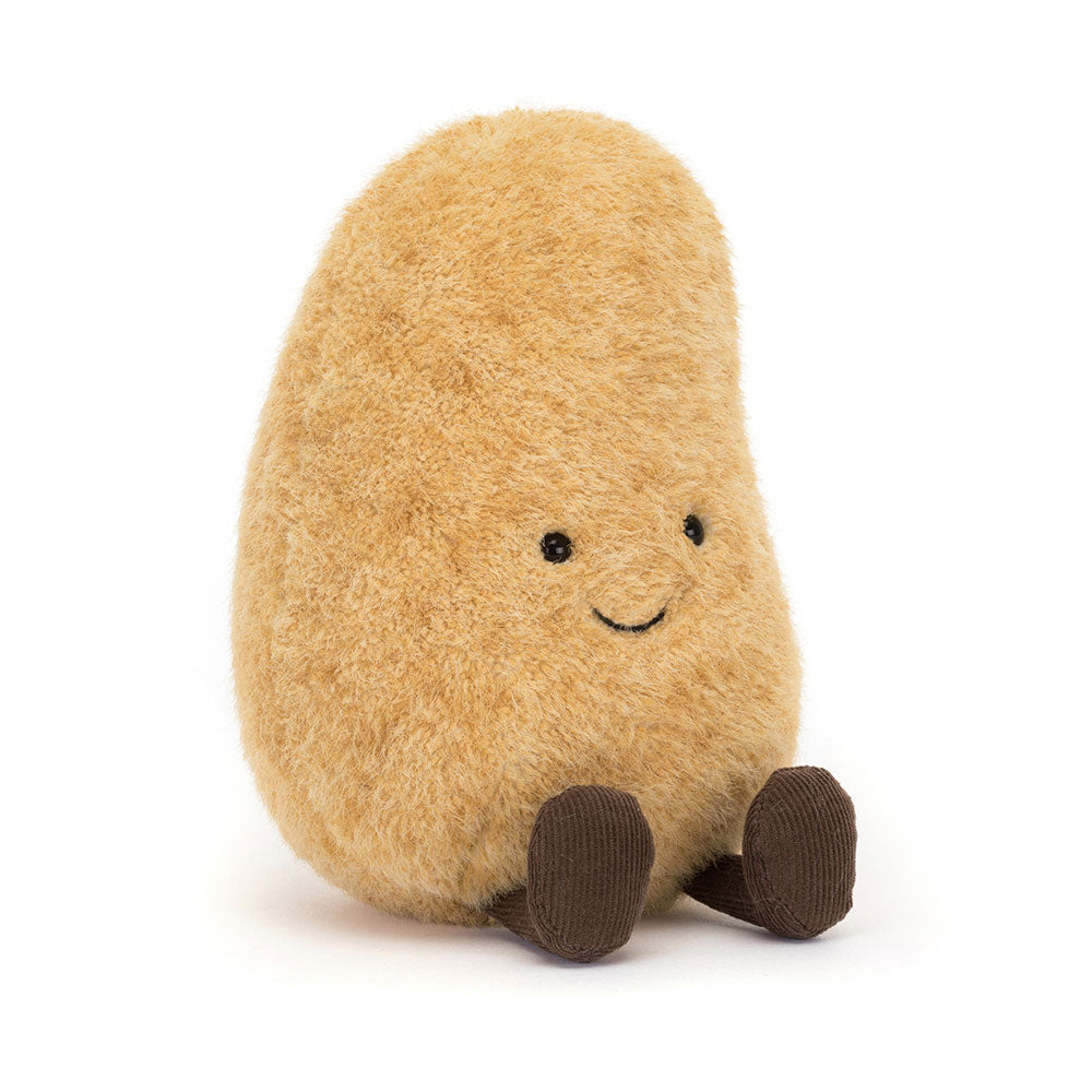 Peluche Batata Graham Amuseables da Jellycat sentada, vista de frente | jellycat-peluche-batata-amuseables-lollakids