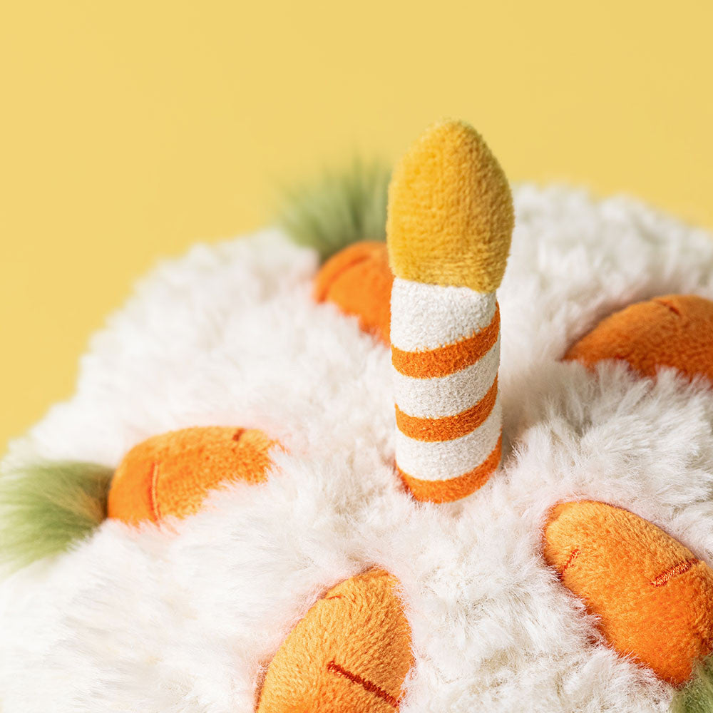 Detalhe do Carrot Cake Jellycat