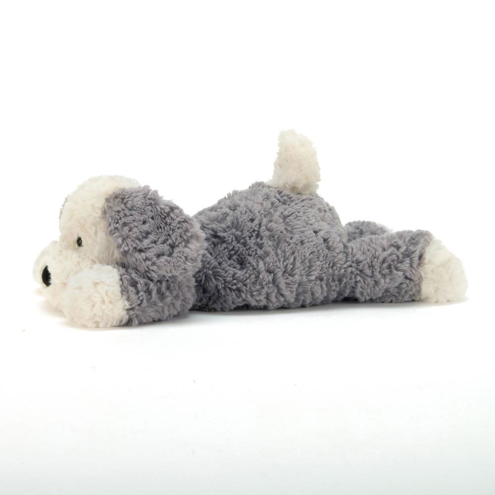Cão de peluche Tumblie Sheep Dog Jellycat, vista lateral | jellycat-cao-tumblie-sheep-dog-peluche-lollakids