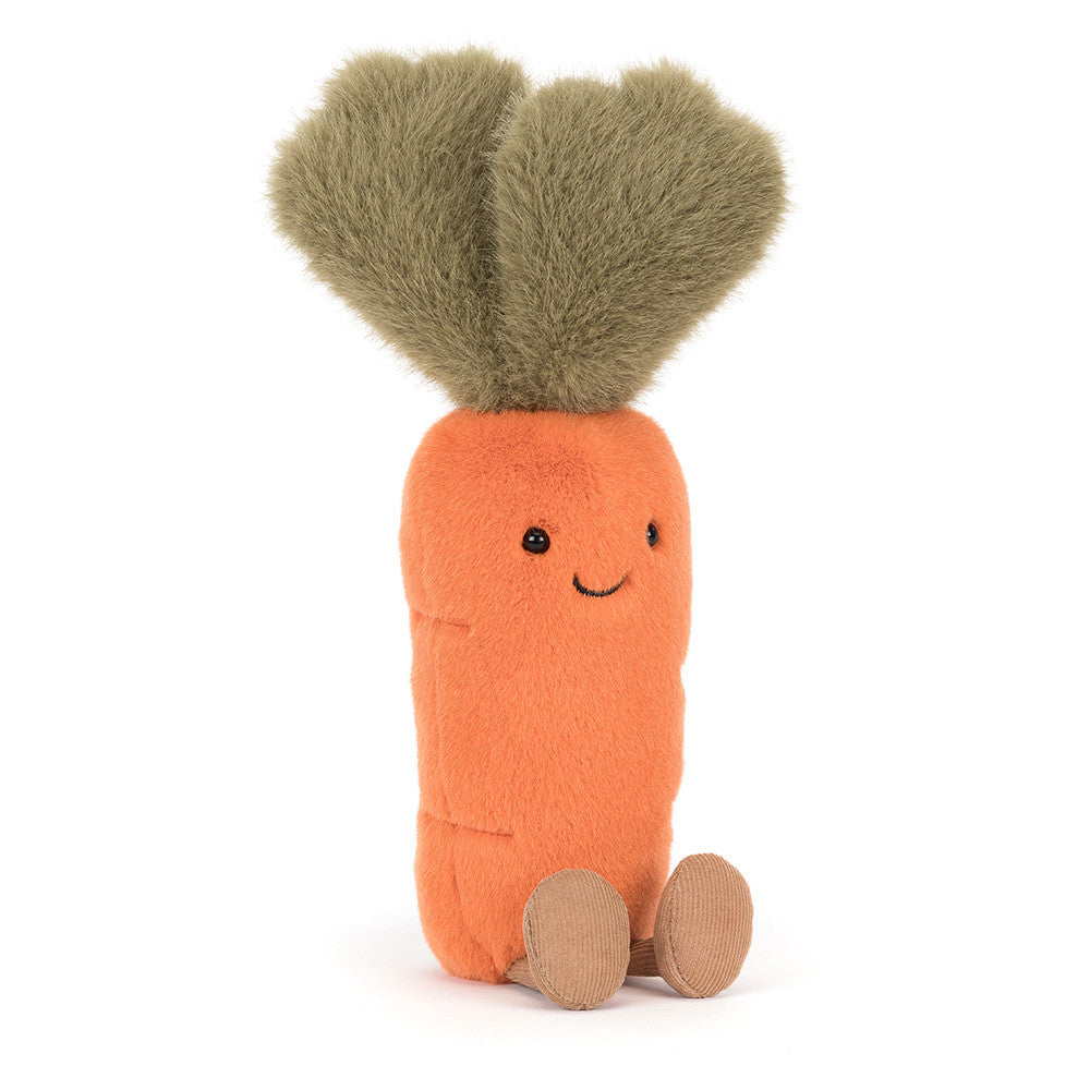 Peluche Jellycat Amuseables Carrot em posição sentada