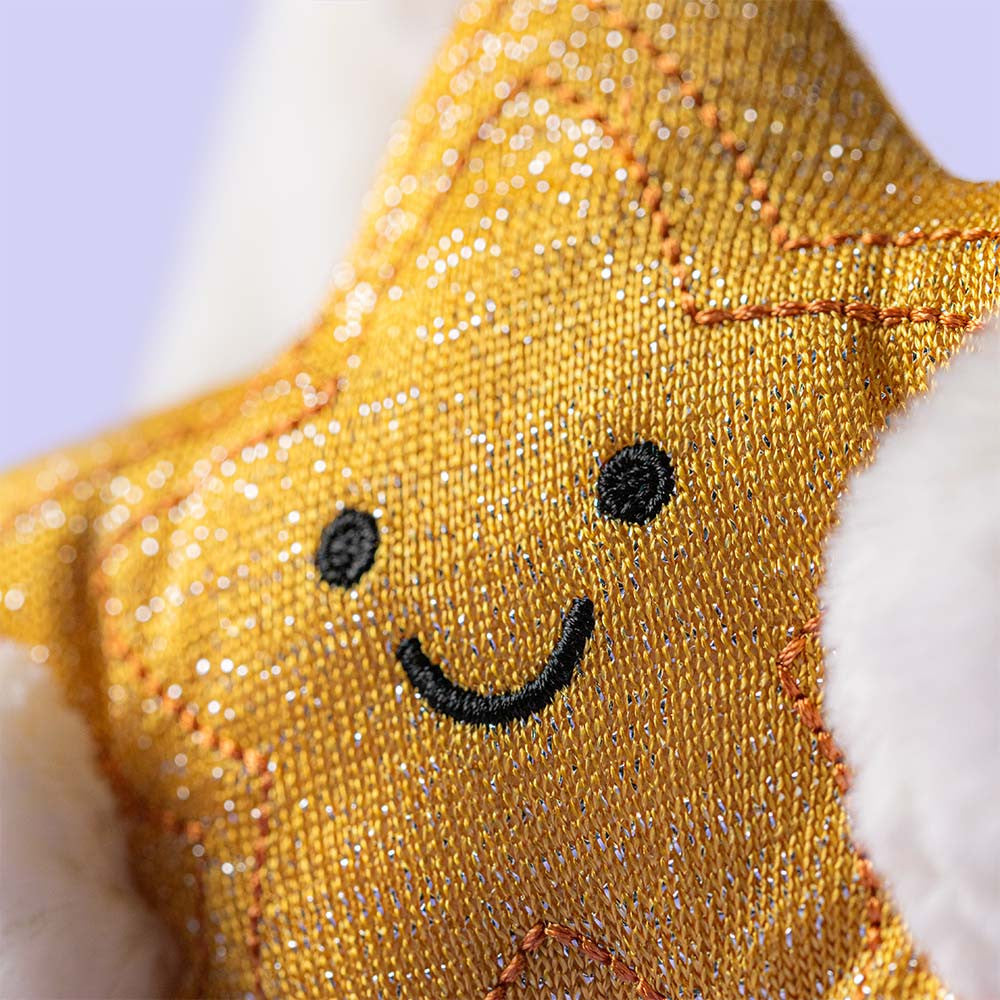 Coelhinha Creme com Estrela Jellycat – Peluche Presente