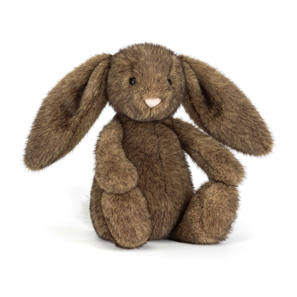 Peluche Jellycat Hoppleston Luxe Bunny sentado com expressão elegante