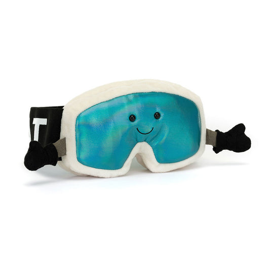 Sports Ski Goggles da Jellycat - Peluche Amuseables de esqui divertidodivertido