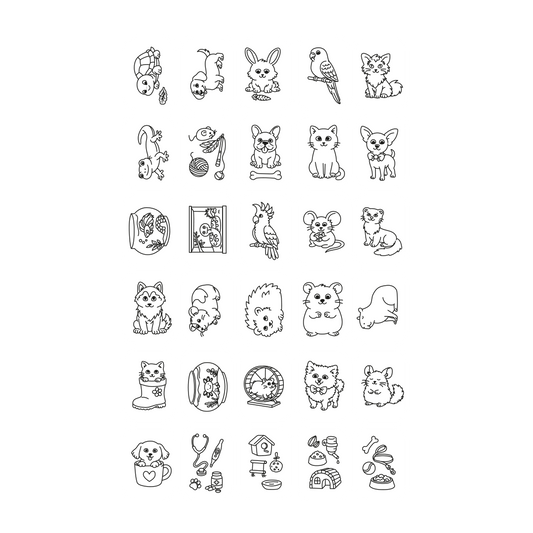 Tablet Mini de Desenho Pets Kidywolf, imagem 2 | kidywolf-tablet-mini-desenho-pets-lollakids