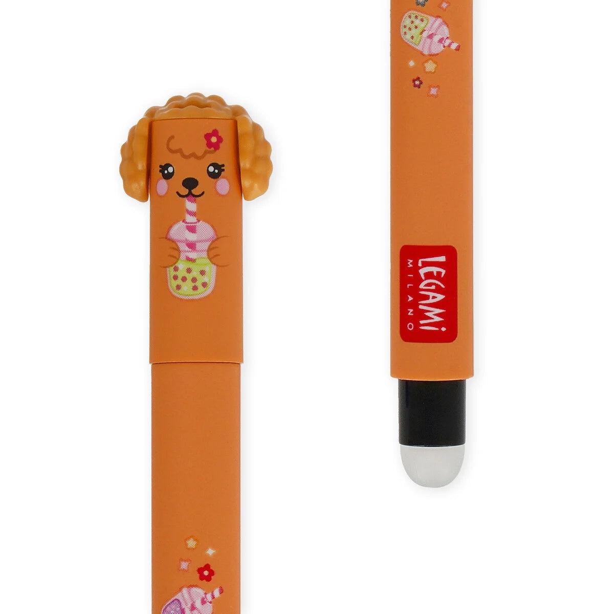 conjunto de 3 canetas apagáveis Legami Fur-ever Friends com cães