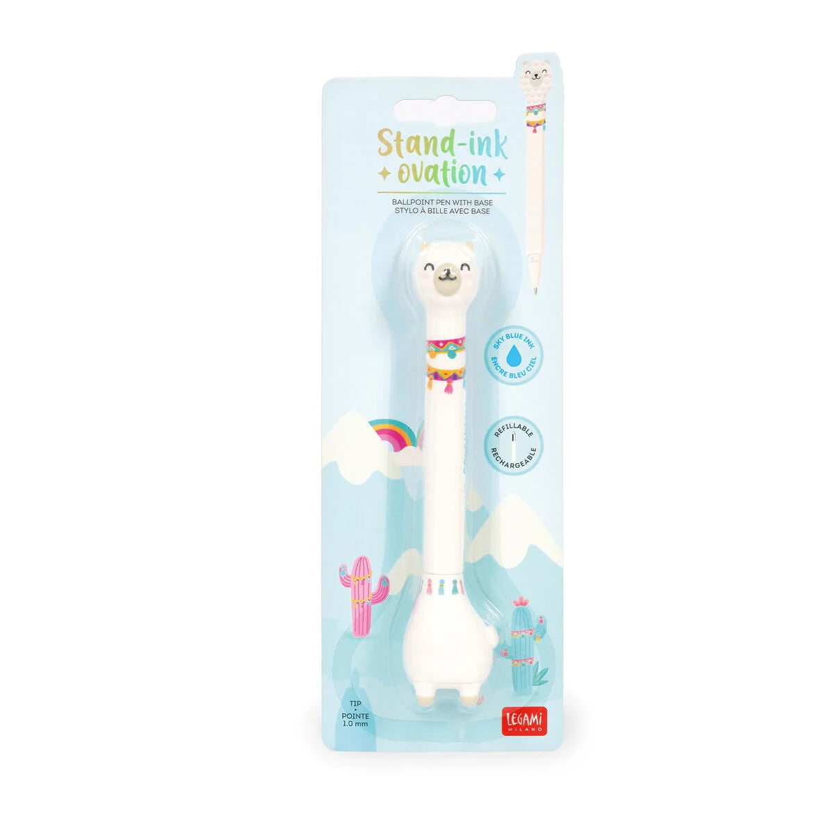 Caneta Lhama Legami Stand-Ink Ovation