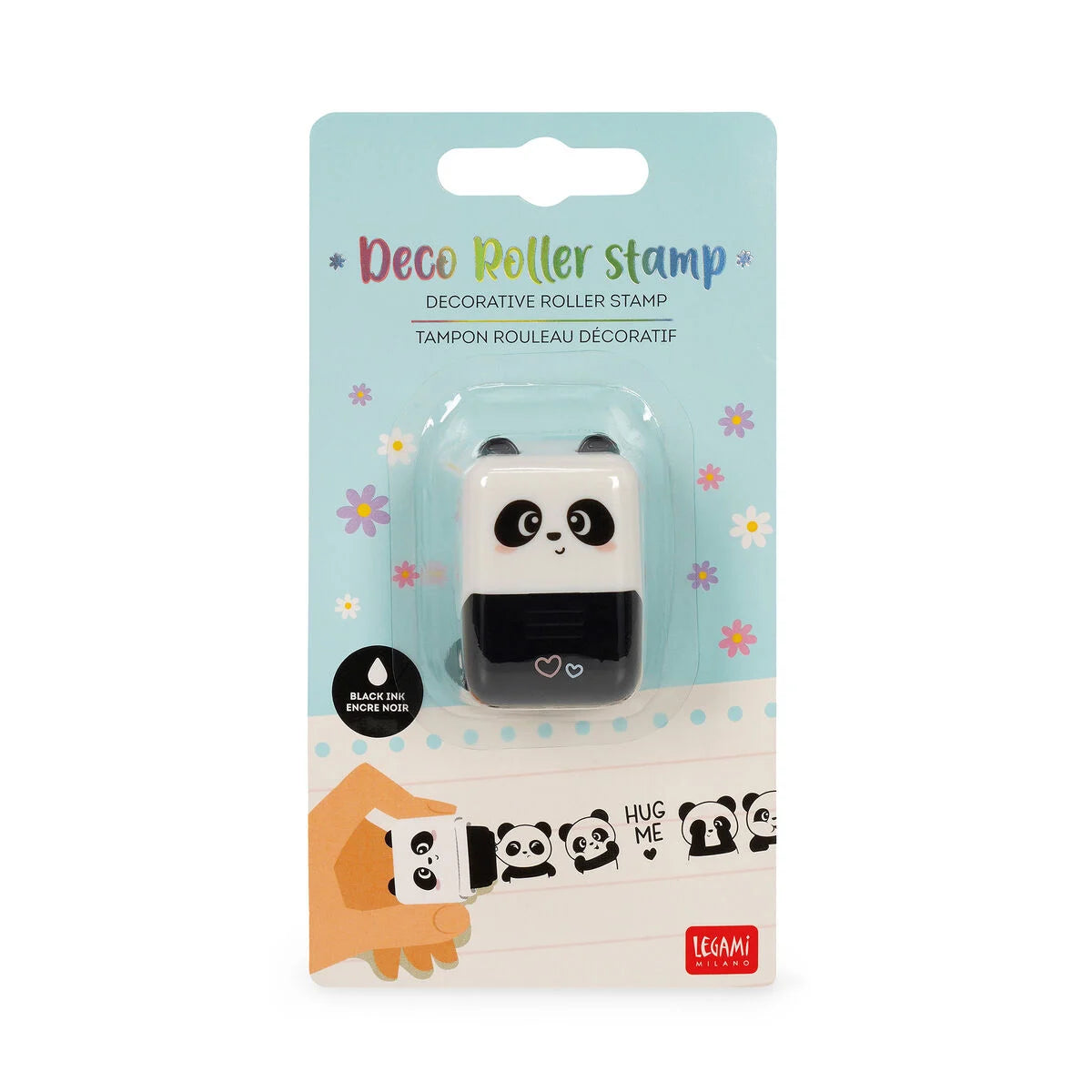 Carimbo Decorativo Roller | Panda