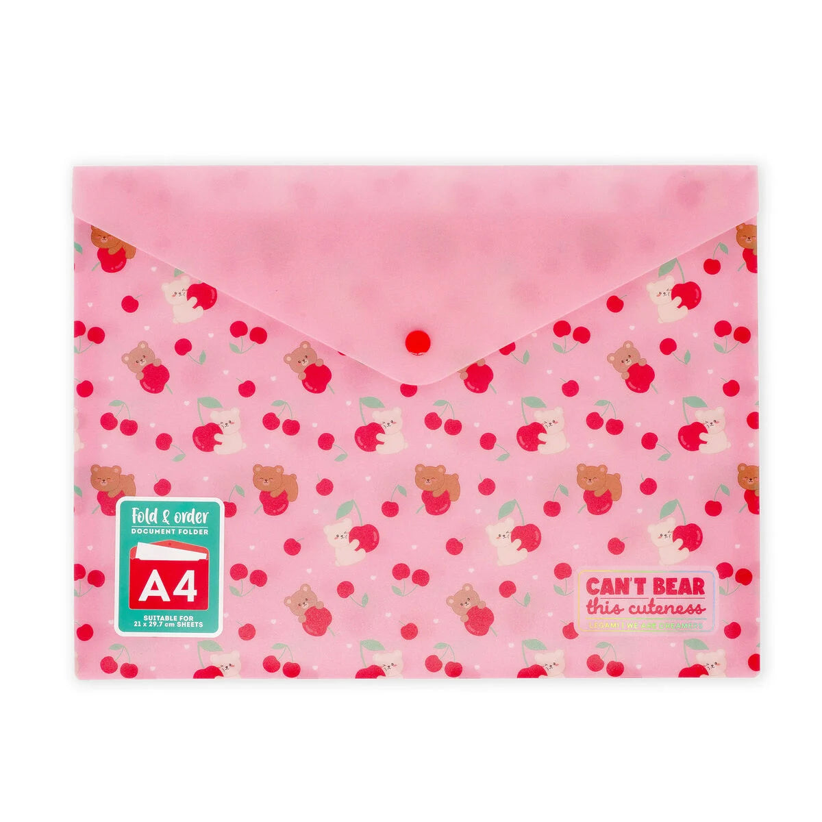 Pasta de Documentos Fold & Order – Teddy Bear