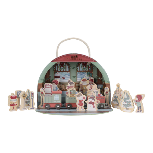 Calendário de Advento Comboio de Natal Little Dutch