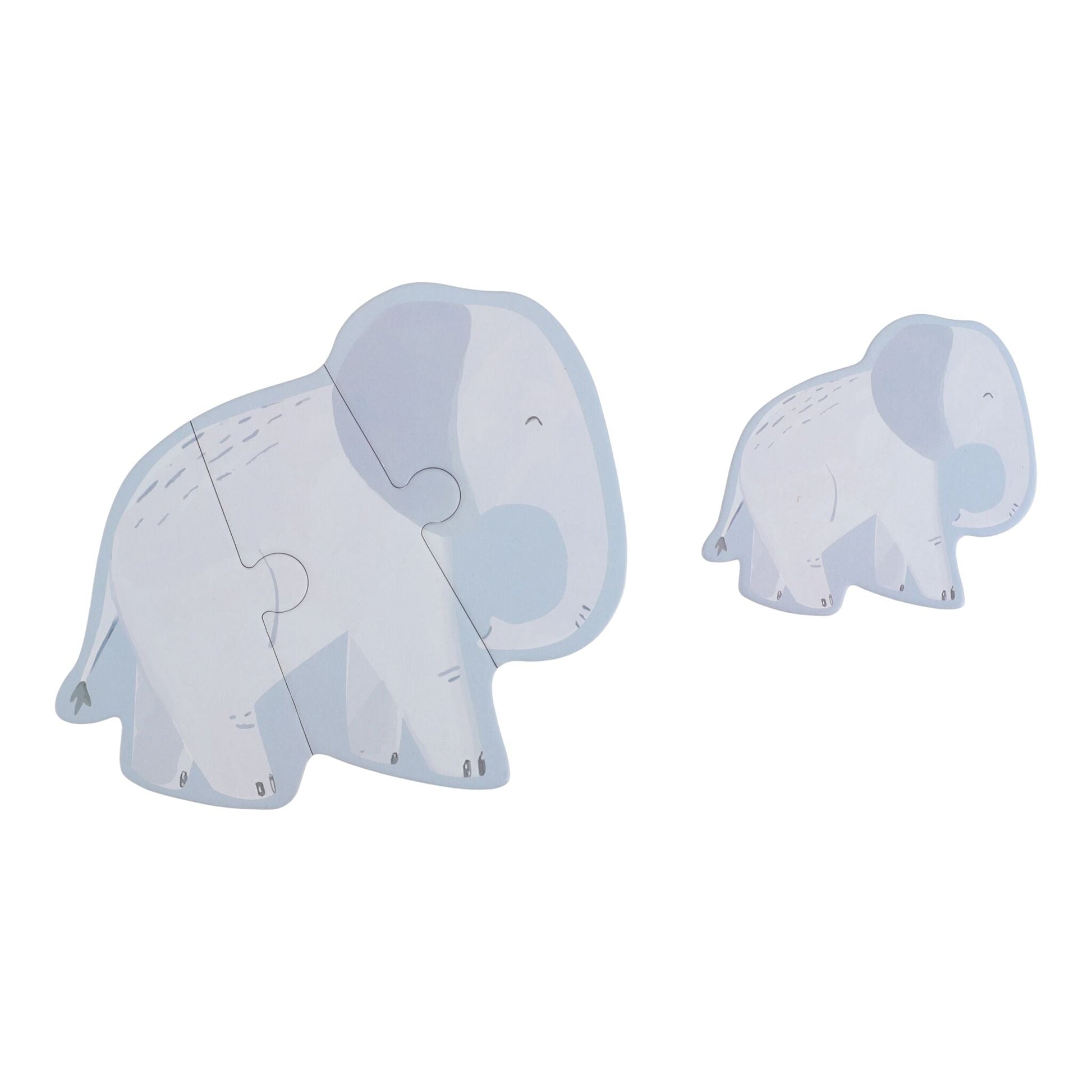 Ilustrações coloridas dos puzzles Safari Friends | little-dutch-6-puzzles-safari-friends-lollakids