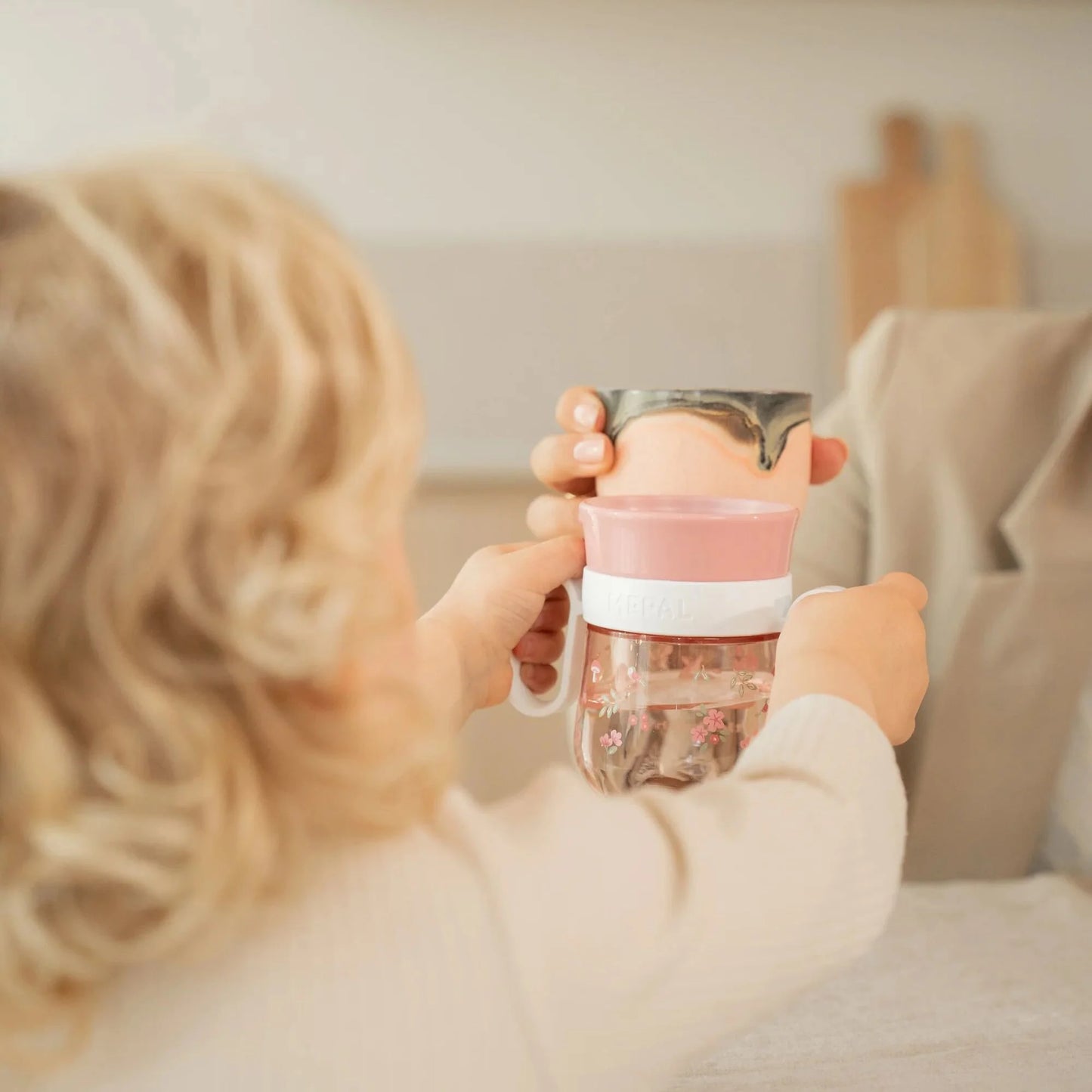 Copo 360° Mepal Mio Fairy Garden 200 ml – Copo Infantil Anti-Fugas | Lolla Kids