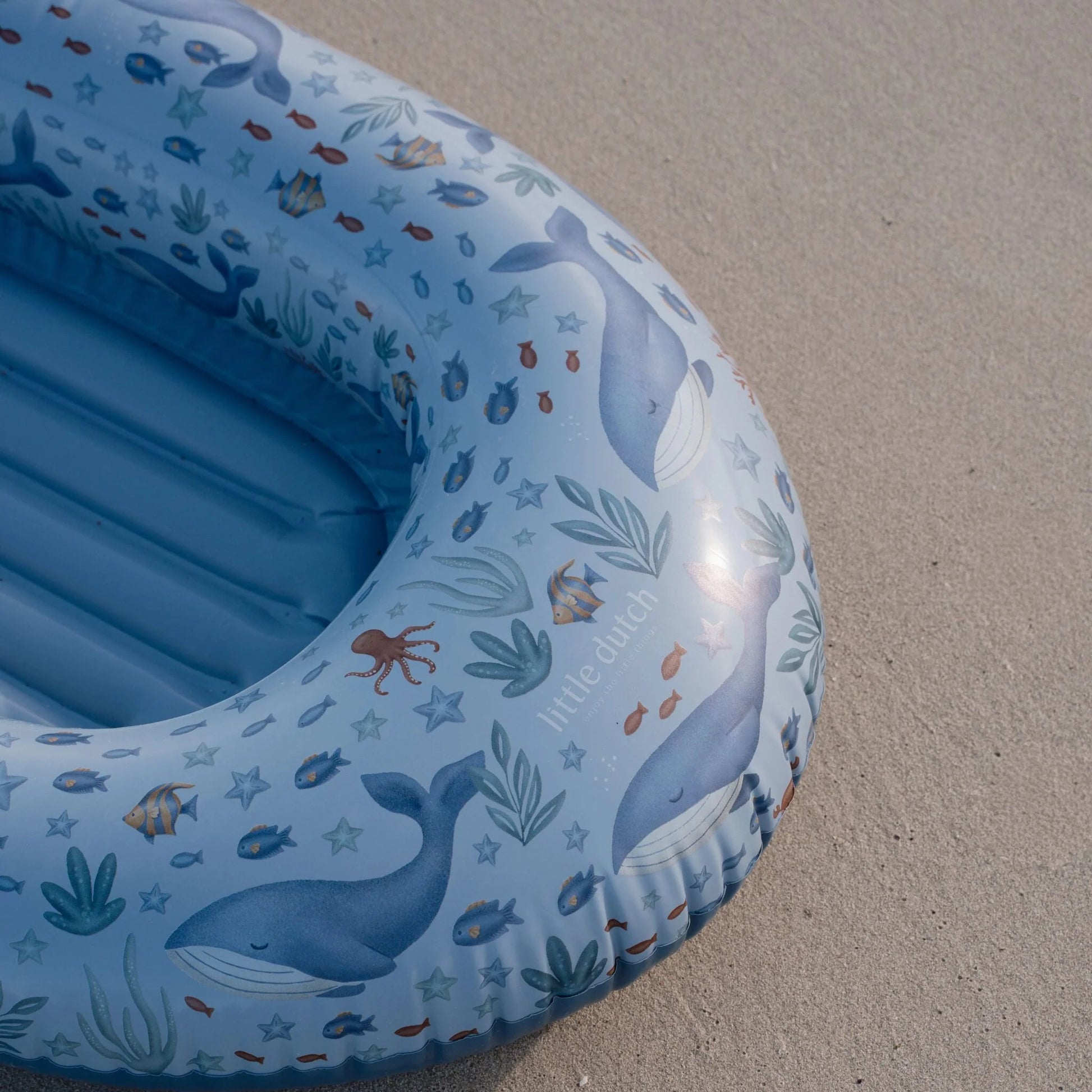 Barco insuflável criança Ocean World azul