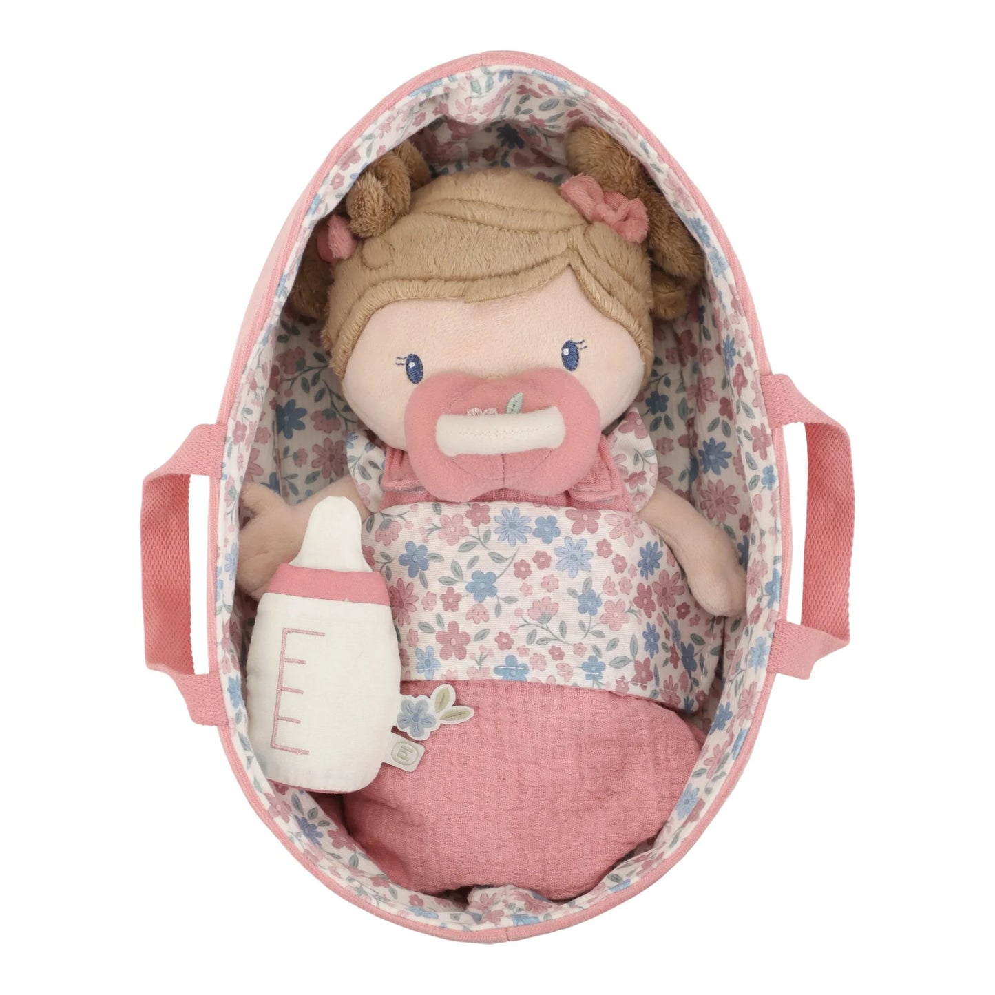 Boneca bebé Rosa Little Dutch na alcofa