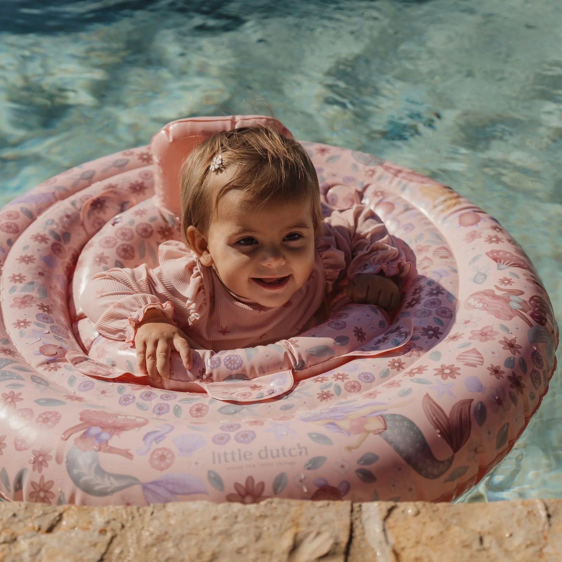 Boia bebé com assento Dreamy Mermaid 6–12 meses
