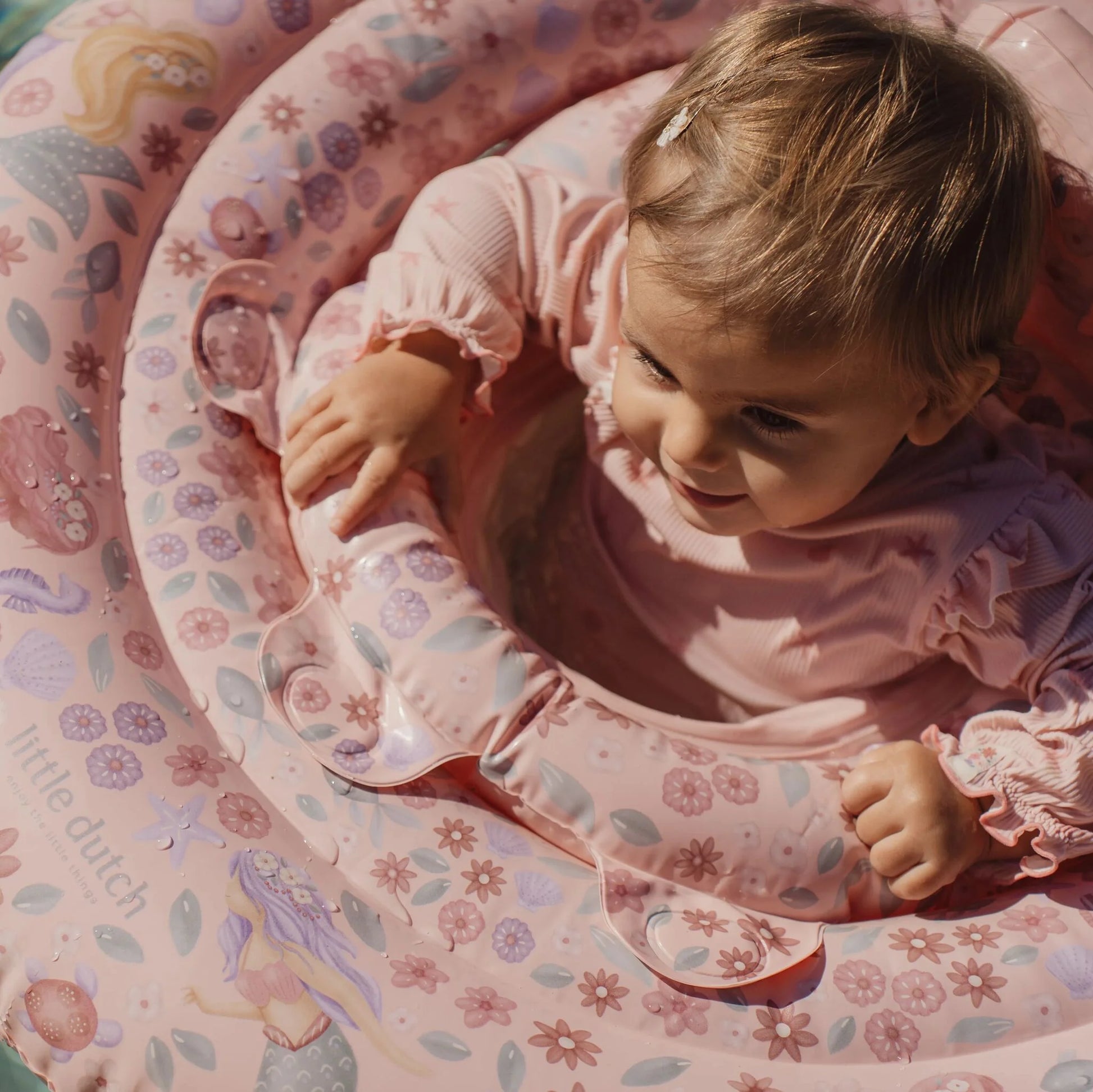 Boia bebé com assento Dreamy Mermaid 6–12 meses
