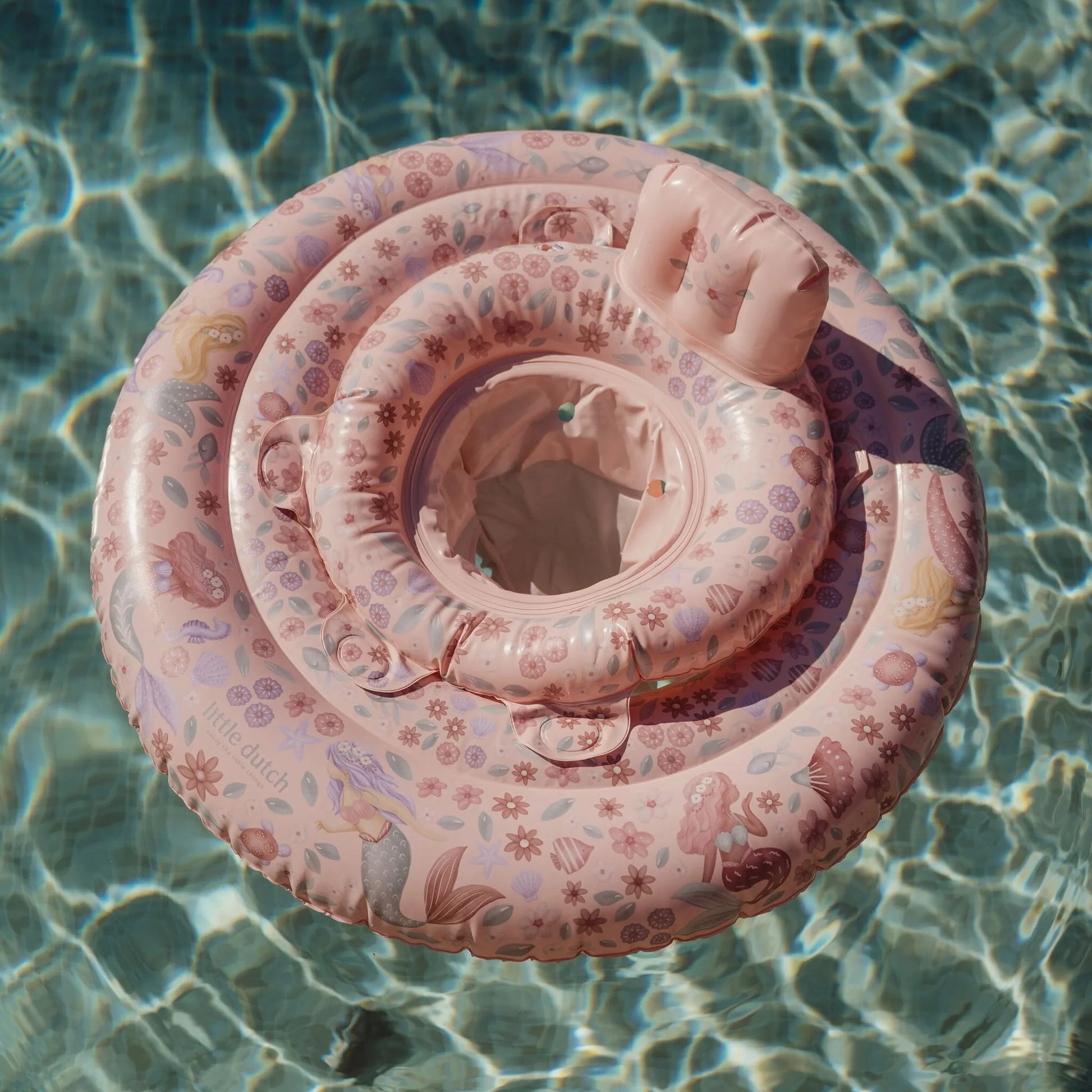 Boia bebé com assento Dreamy Mermaid 6–12 meses
