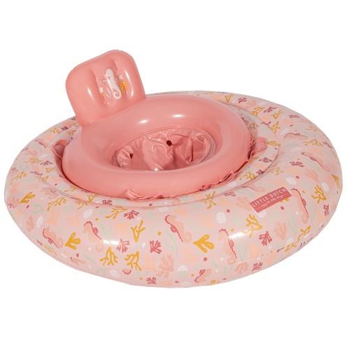 Bóia Insuflável para Bebés Pink Ocean Dreams da Little Dutch 