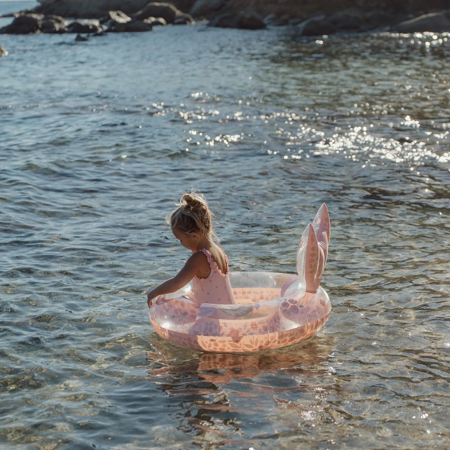 Boia insuflável criança Dreamy Mermaid 91 cm