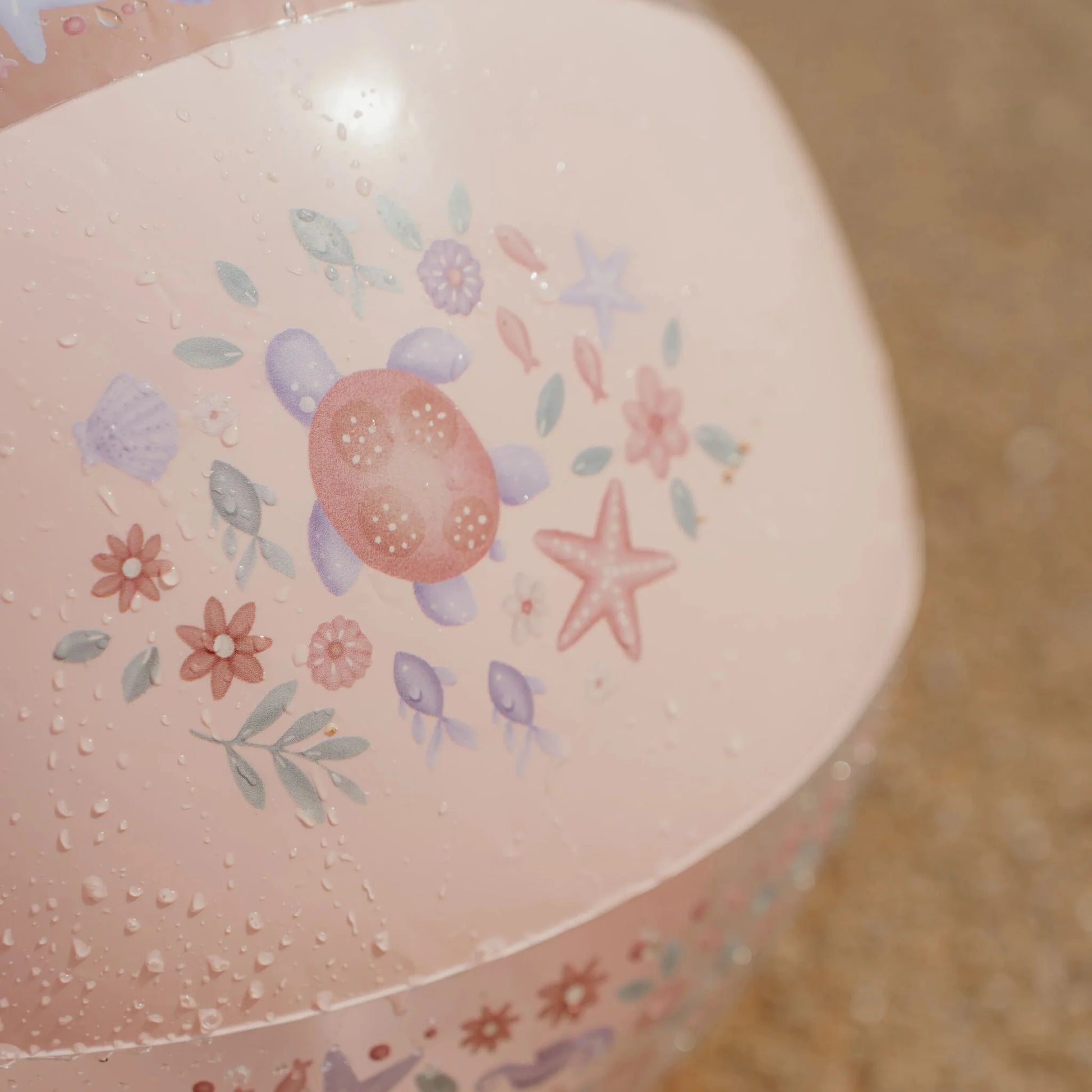 Bola de Praia Dreamy Mermaid Rosa – Diversão no Verão