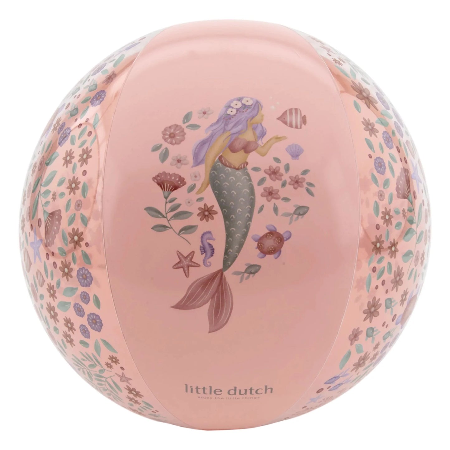 Bola de Praia Dreamy Mermaid Rosa – Diversão no Verão