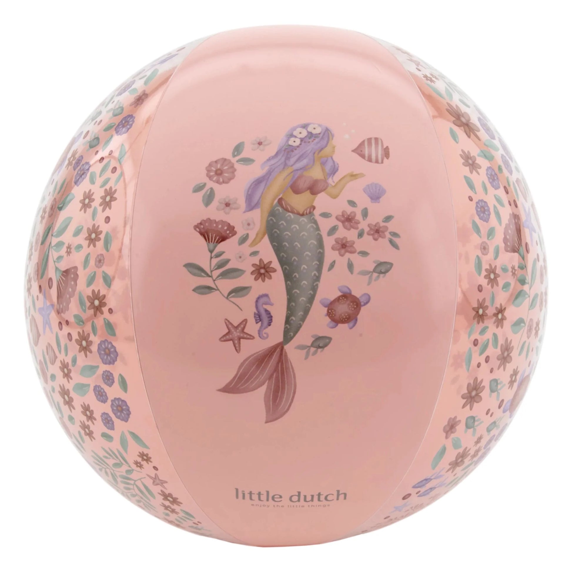 Bola de Praia Dreamy Mermaid Rosa – Diversão no Verão