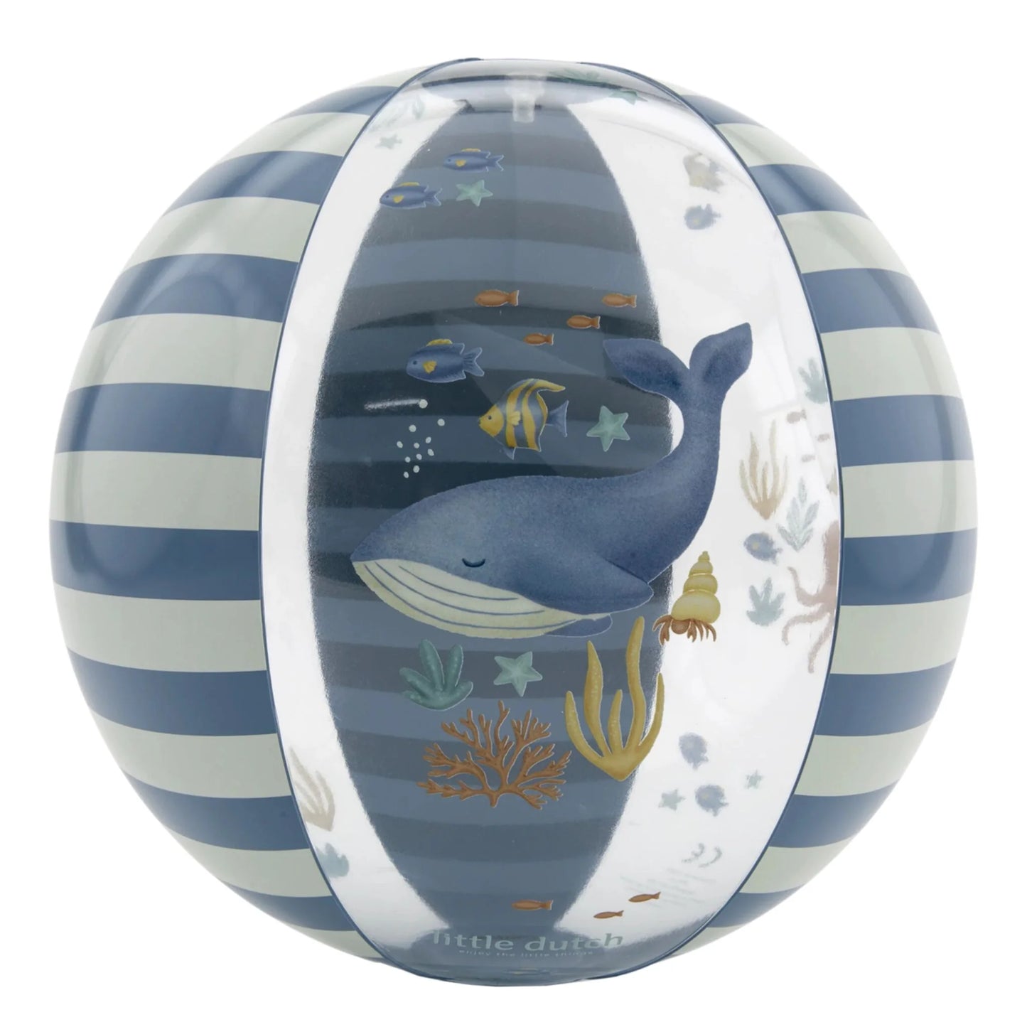 Bola praia criança Ocean World azul 35 cm