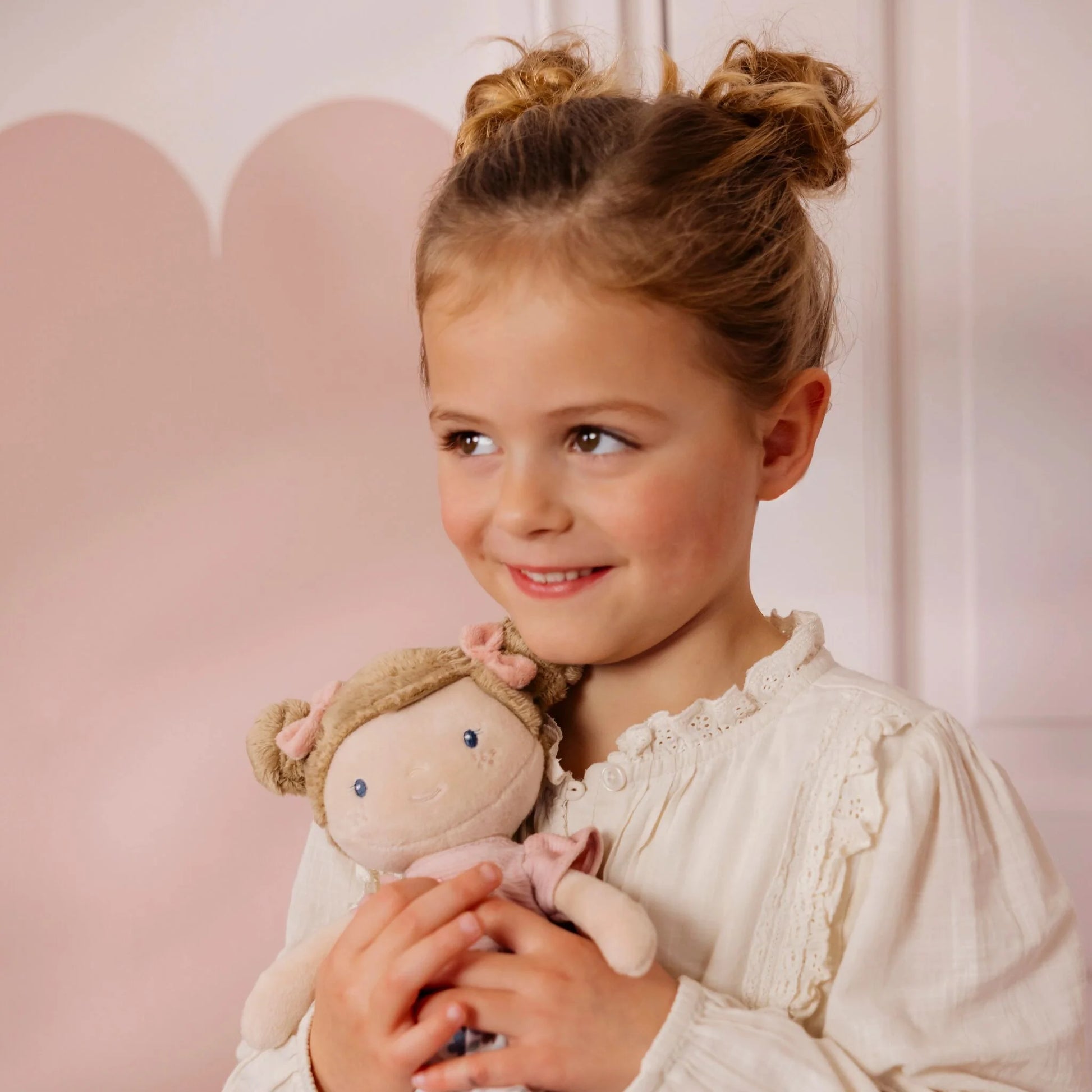 Boneca Rosa Little Dutch 35 cm peluche