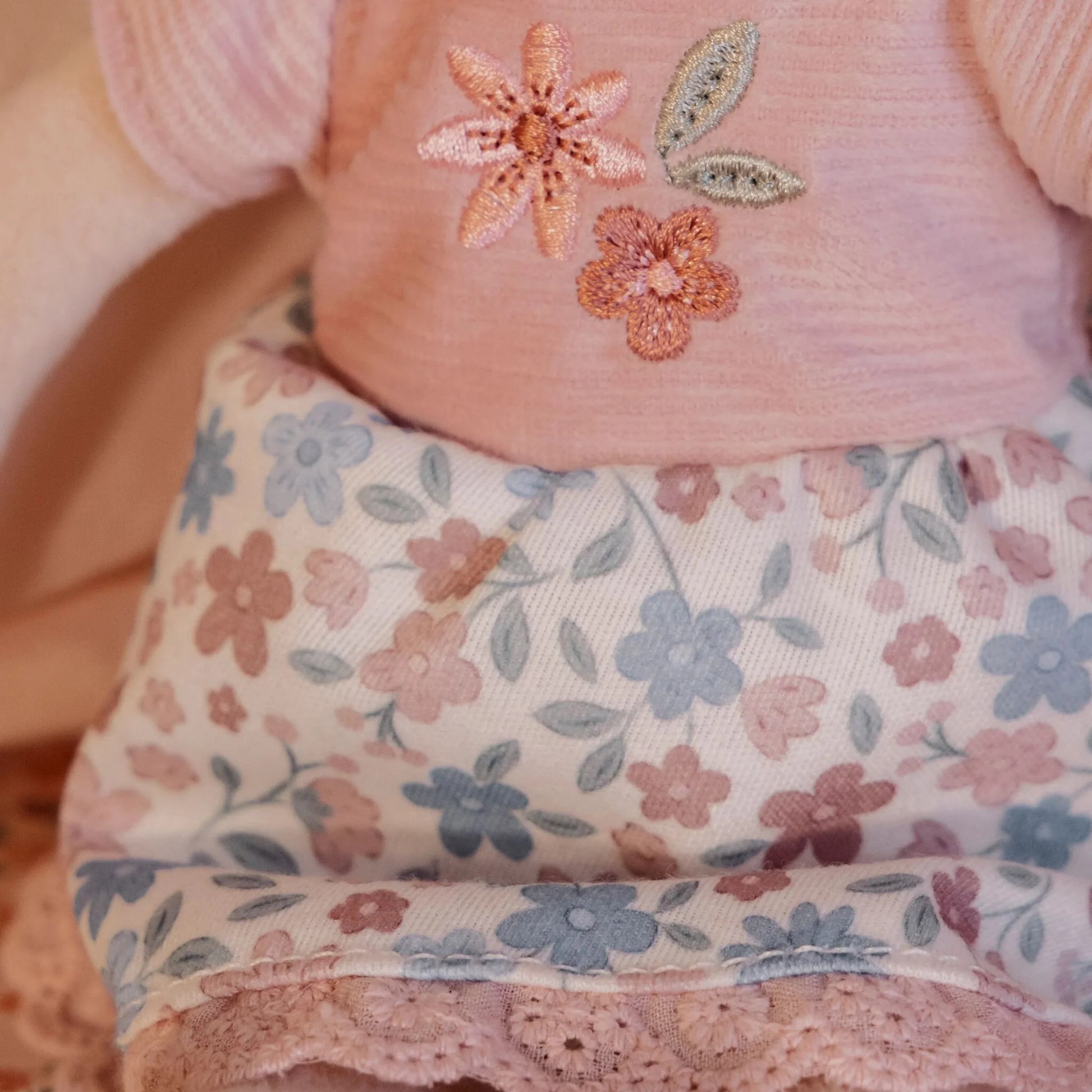 Boneca Rosa Little Dutch 35 cm peluche