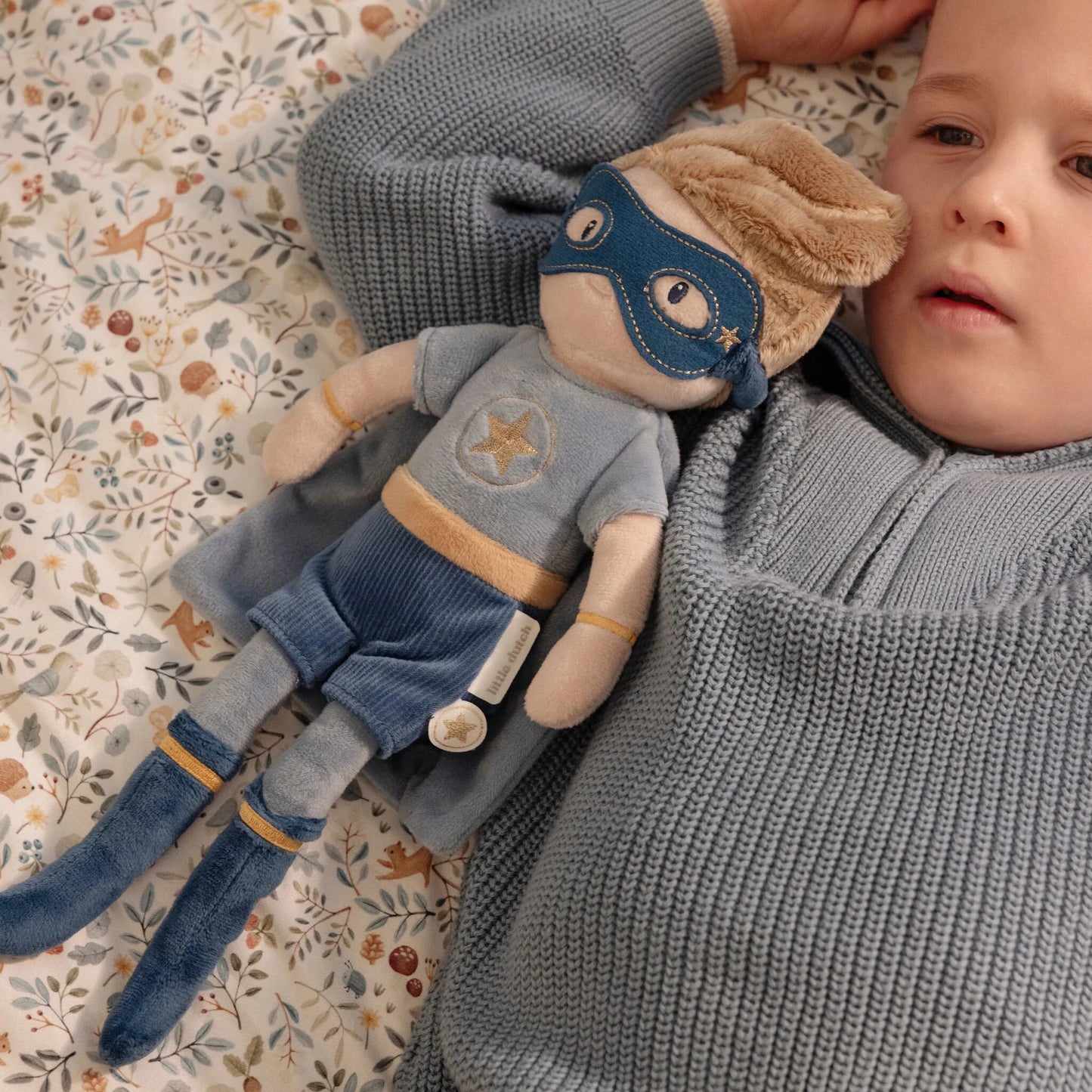 Boneco Super-Herói Jim Little Dutch 35 cm