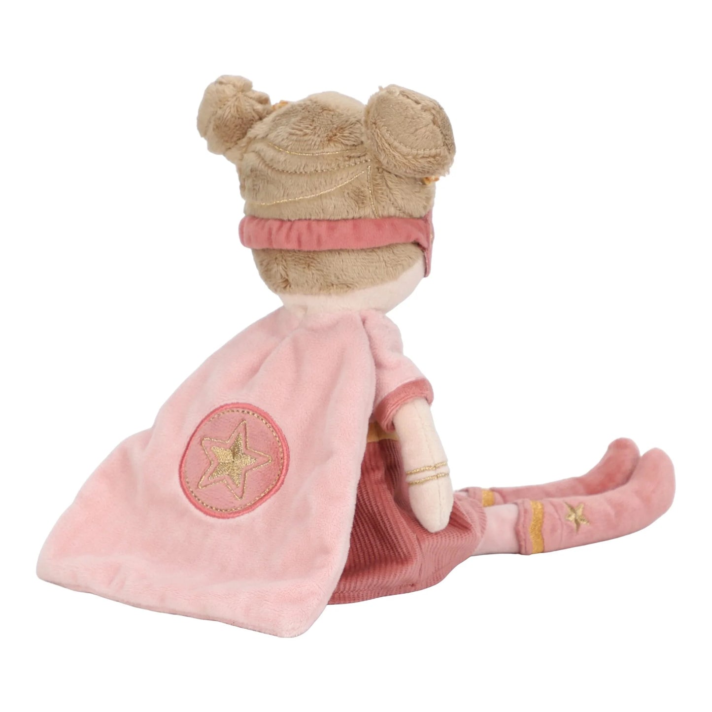 Boneca Super-Heroína Rosa Little Dutch 35 cm